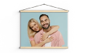 Retro-Leinwand