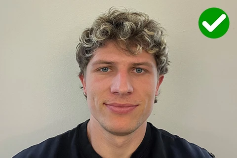 Selfie bei guter Beleuchtung