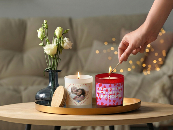 Kerze mit Foto oder Wunschdesign | LIDL Fotos